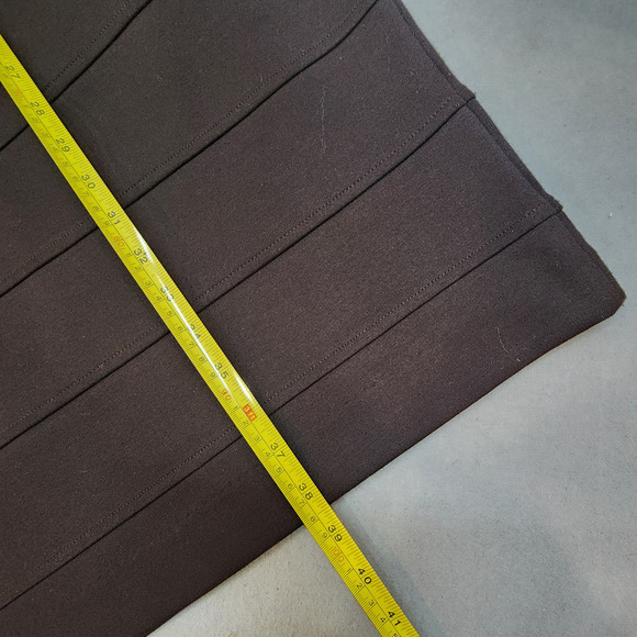 Adrienne Vittadini Flirtation Women's Sleeveless Stretch Midi Dress Black SZ 10 - Picture 10 of 10